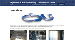 Desktop Screenshot of cbu-gmbh.de